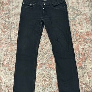 APC Black Petit Standard Denim Jeans